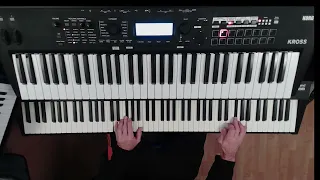 Keyboard over Comfortably Numb (by Pink Floyd)