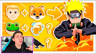 ADIVINA los PERSONAJES de NARUTO con EMOJIS 🍥🍜🦊 ( Naruto Shippuden ) - REACCION THEKALO