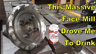 Setting Up A Massive Face Mill For The Horizontal Boring Mill - Manual Machine Shop