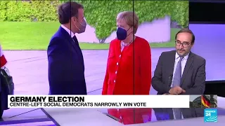 France welcomes German election outcome as victory for 'continuity' • FRANCE 24 English