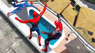 GTA Spiderman Parkour Fails #3