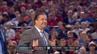 Kentucky vs Wisconsin Final Four 14