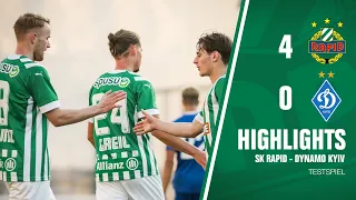 4 Tore zum Trainingslager-Abschluss | Highlights: SK Rapid vs. Dynamo Kyiv