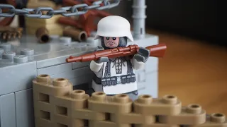 TIMELAPSE Seige of Budapest Lego WW2 Moc