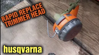 Husqvarna String Trimmer Head Replacement - How to Install | Lawn Care