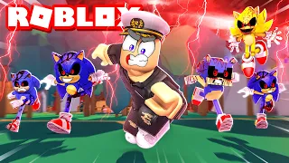 Playing the ULTIMATE SONIC.EXE games in ROBLOX