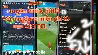 TV360 VIETTEL truyền hình số miễn phí.