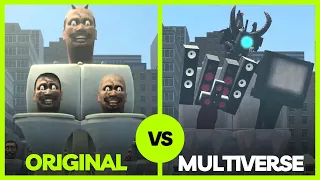 SKIBIDI Original VS Multiverse #46