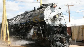 Santa Fe #2926 Steam Locomotive First Moves!