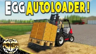 EGG AUTLOADER : PURCHASABLE EGG PALLET - Farming Simulator 19 Gameplay - EP 5