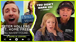 PETER HOLLENS ft. HOME FREE "I Still Haven't Found What I'm Looking For"  (U2) // Audio Eng Reacts