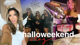 HALLOWEEKEND vlog! parties, soup + meeting a new man lol 👀