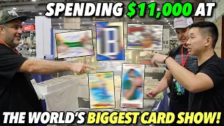 SHOPPING WITH A $11,000 BUDGET AT THE WORLD’S BIGGEST CARD SHOW!