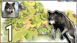 WOLF GAME: the wild kingdom - TUTORIAL chapter 1 Gameplay Walkthrough part 1 Android iOS