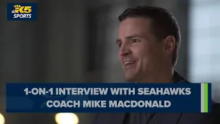 KING 5's Paul Silvi sits down with new Seahawks head coach Mike Macdonald