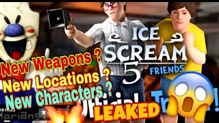 Ice Scream 5 Official Trailer All New Secrets Upcoming Leaks || Ice Scream 5 || Keplerians