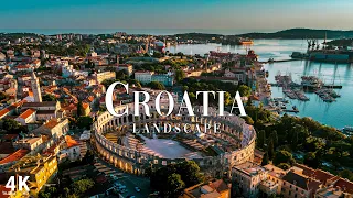 CROATIA (4K UHD) I Scenic Relaxation Film With Inspiring Cinematic Music and Nature | 4K VIDEO UHD