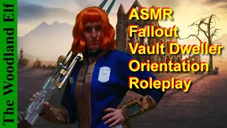 ASMR Roleplay Sci Fi Fallout Vault Dweller Orientation (soft spoken, some typing, neons)