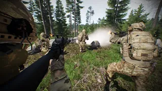 ArmA 3 | Ukrainian Special Forces Helmet Cam Combat Footage