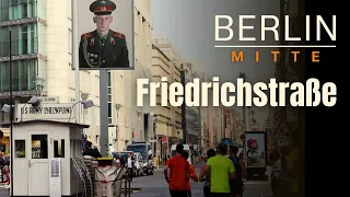 Berlin Walking Friedrichstraße - Tränenpalast - Checkpoint Charlie |  Sightseeing 2023 4K