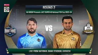 Live | Abbottabad vs Sialkot | Match 40 | National T20 2023-24 | PCB