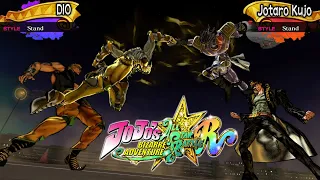 Jotaro vs DIO recreated in JoJo's Bizarre Adventure: All-Star Battle R (Anime OST, SFX & MODS)