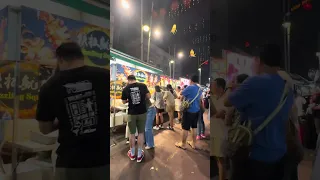 Night market at Jalan Alor and food street. May 13, 2024