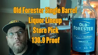 Bourbon Review: Old Forester Single Barrel, Liquor Lineup Las Vegas