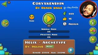 CoryxKenshin Geometry Dash (13-World) Compilation (pt. 2)