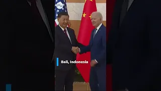 Biden on Xi Jinping meeting: Must ‘find ways to work together’ | USA TODAY #Shorts