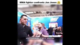 Jon Jones gets confronted by Chi Lewis #shorts