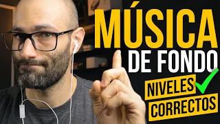 🔊 Volumen Correcto de la VOZ Y MÚSICA DE FONDO para videos de YouTube ✅ ¿CUÁL ES EL NIVEL ADECUADO?