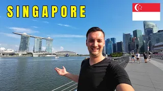 My First Day In Singapore 🇸🇬 (Asia's Most Expensive Country)