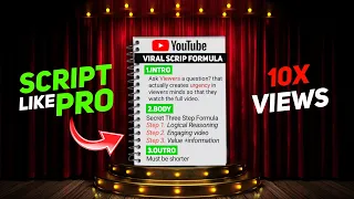 How To Write Script for YouTube Video (2024 Viral Formula)