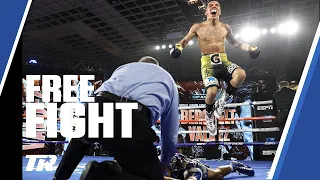 Oscar Valdez vs Miguel Berchelt | FREE FIGHT | Valdez Shocks The World To Win Title