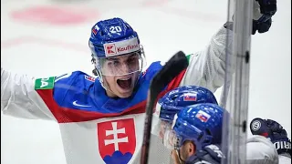 Juraj Slafkovsky Scores After a Denmark Turnover (2022 NHL Draft) #iihfworldchampionships