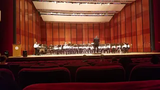 Berry Miller Junior High Honors Band performs at UH Moores School of Music