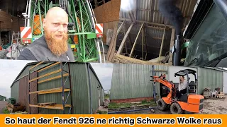 FarmVLOG#609 - Mit dem Trick haut der Fendt 926 richtig Schwatt Rut