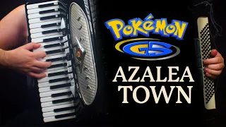 Azalea Town accordion cover - Pokémon Gold/Silver