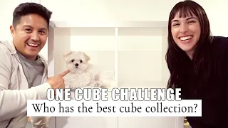 Who has the best one Kallax cube collection? | ONE CUBE CHALLENGE