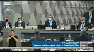 Aziz diz que Bolsonaro pode "chamar Temer para fazer nota de desculpas por causa de Barros"