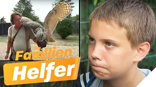 Ausflug-Desaster: Hat Eulenfan Leonit (9) plötzlich Angst vor Vögeln? | Die Familienhelfer | SAT.1