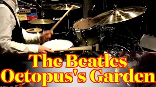 The Beatles - Octopus's Garden (Drums cover from fixed angle)