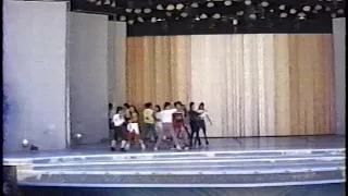 FESTIVAL DE VIÑA DEL MAR  1989 DANZA ESPECTÁCULO-BALLET DE HUGO URRUTIA ABRAXAS   ENSAYO