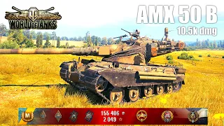 AMX 50 B, 10.5K Damage, 7 Kills, Prokhorovka - World of Tanks