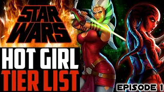 STAR WARS Hot Women Tier List Episode 1 | The Ryno Menace