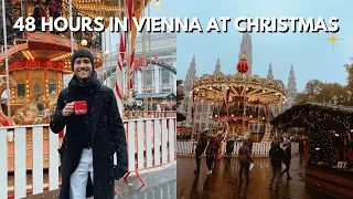 48 HOURS IN VIENNA CHRISTMAS MARKETS | THIS WAS THE MOST FESTIVE PLACE I HAVE BEEN TO | VLOGMAS