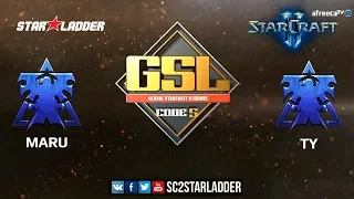 2018 GSL Season 3 Final: Maru (T) vs TY (T) - StarCraft II