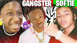 GANGSTER KID RAPPERS VS SOFT KID RAPPERS (DD Osama, YNW BSlime...)