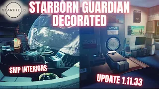 Starfield | Starborn Guardian Decorated ( UPDATE 1.11.33 Ship Interiors)